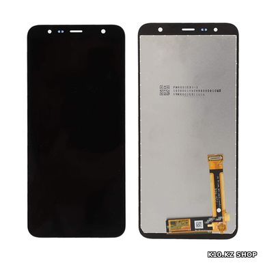 Дисплей Samsung Galaxy J6+ J610F/J4+ J415F (2018), в сборе с сенсором, без рамки,  черный,