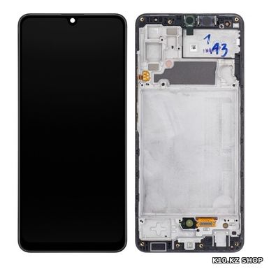 Дисплей Samsung Galaxy A32 SM-A325, в сборе с сенсором, с рамкой, черный